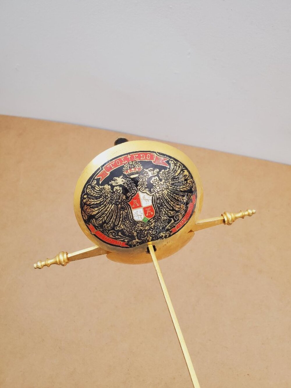 Vintage Toledo Fencing Foil, Toledo Coat of Arm Crest Sword, Vintage Fencing